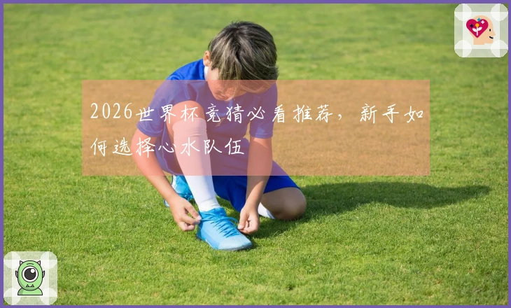 2026世界杯竞猜必看推荐，新手如何选择心水队伍